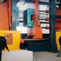 大型中空吹塑機伺服驅動系統