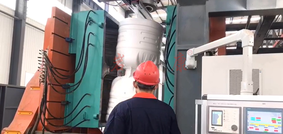 中空成型機(jī)出料有氣泡的處理方法 中空成型機(jī)出料有氣泡