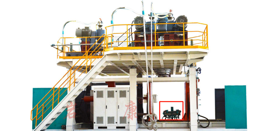 中空成型機的吹針結(jié)構(gòu)圖 中空成型機的吹針