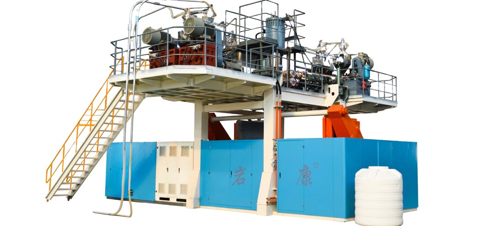 巖康大型塑料桶吹塑機(jī) 塑料桶吹塑機(jī)多少錢(qián)一臺(tái)