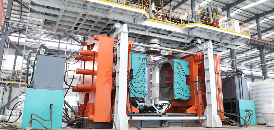 巖康擠出吹塑中空成型機的生產流程 擠出吹塑中空成型機的生產流程